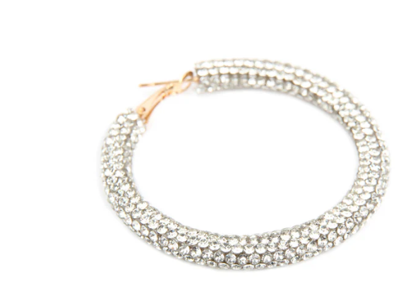 Light Work Bling Hoops