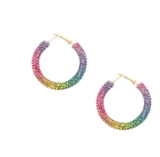 Light Work Bling Hoops